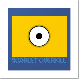 MINION USA DESPICABLE SCARLET OVERKILL Posters and Art